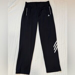 Adidas Women's Climacool Black Training Pants with Ankle Zippers Size Large